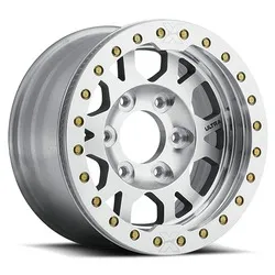 ULTRA 103M X103 XTREME 17X9 MACHINED WITH POLISHED BEADLOCK TRUE BEADLOCK WHEEL